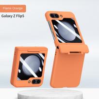 Kieto apvalkalo plastikinis telefono dėklas, skirtas Samsung Galaxy Z Flip 5 4 3 Flip5 Flip4 Flip3 5G viso paketo vyrių apsauginis dangtelis Galaxy Z Flip 4 žalia
