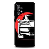 JDM Tokyo drift Sports Car Lamp Phone Case for Samsung Galaxy A13 A51 A71 A21S A12 A11 A31 A41 A23 A53 A73 A52 A32 5G A03S Cover Samsung A01 red