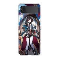 Phone Case For Samsung Galaxy Z Flip 3 4 5 fold High Hard PC Shell For Galaxy Z Flip 3 5 Clear Cover Game Honkai Star Rail Anime Galaxy Z Flip 5