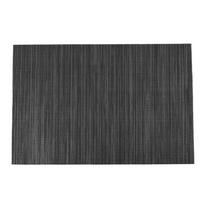 Placemat Decorations Easy To Clean For Rectangular Table juoda pilka spalva