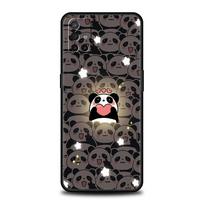 Case For OnePlus 11 10 9 Pro 9T 12R 10R 9R 9RT 10T 8T 8 7 6T 7T Nord 2T CE 2 5G N200 N10 N100 Cover Cute Panda Climbing Bamboo OnePlus 12