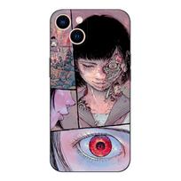 Juodas tpu dėklas Samsung galaxy M53 M13 M62 A12 A22 A22S A32 A42 A52 A52S A72 4g 5g A20S shintaro kago siaubo animacinis filmas Samsung A42 5G