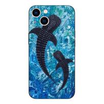 Black tpu Case For Samsung galaxy M53 M13 M62 A12 A22 A22S A32 A42 A52 A52S A72 4g 5g A20S whale shark Samsung A12 4G