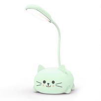 Mielas naminis gyvūnėlis kiaulytė mini naktinė lemputė USB įkrovimas sulankstoma LED maža stalinė lempa studentų mokymuisi akių apsauga knygų lempos naktinio staliuko dekoras