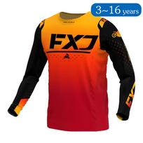 vaikas Motocross Jersey lenktynės Visureigis dviratis MX Enduro MOTO Motociklas berniukas mergaitė vaikas 5 6 7 8 9 10 11 12 13 14 15 16 L-Jersey-kid