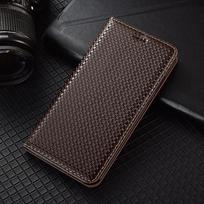 Nubia Red Magic 8S Pro Leather Flip Cover with Straw Mat Design for Red Magic 7S and 8 Pro+. Nubia Red Magic 7S Pro
