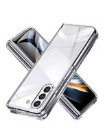 Transparent Hard PC Case for Samsung Galaxy Z Fold 6 5 4 3 2 5G Cover Folding Protective Shockproof Back Cover Shell Protective For Samsung Z Fold 2 gryna