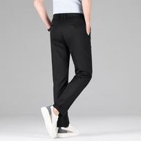 Men'S Casual Pants Are Comfortable, Wrinkle Resistant, And Easy To Take Care Of. Spring And Summer Straight Leg Pants For Men 29 juoda