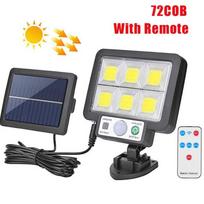 1PC 72LED Solar Lights Solar Split Wall Lamp 3 Mode Waterproof Motion Sensor Lamps Garden Street Lighting For Garden Wall Lamp