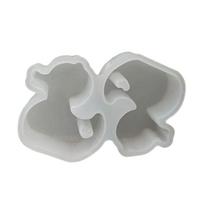 2-in-1 Duck Silicones Molds, Duck Shaped Candle Molds for Making Candle Soap Gypsum Decorations Christmas Present gray