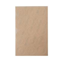 Ruler Grips Non-Slip Grips Adhesive Rings True Handles Easy to Use for Quilting Rulers Quilt Templates Sewing Rulers beige