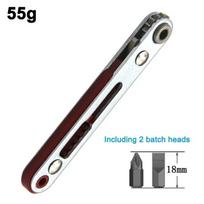 1PC Elbow Bidirectional Ratchet Screwdriver, Narrow Space Corner Right Angle Cross Groove Screwdriver Tool gray