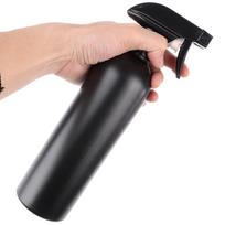 2X 500 ml plastikinis juodas buteliukas su purškikliu automobiliams valyti daugiafunkcis buteliukas 2PCS