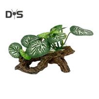 Akvariumo papuošimas dirbtiniu augalu Akvariumo ornamentas Akvariumo aksesuaras Vandens dekoras, skirtas Betta Fish mažesniems ropliams žalia