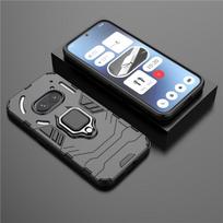 Dėl nieko Telefono 2a Dėklas dėl nieko Telefono 2a Dangtis 6,7 colio Armor Finger Ring Kietas, atsparus smūgiams, apsauginis buferis, skirtas Phone2a For Nothing Phone 2a