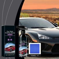 Multifunctional Car Paint Coating Spray Car Paint Maintenance Polishing Stain Removal Waterproof Maintainance  Car Maintenance Coating Agent 120ml One Size gray