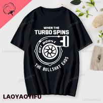2024 new Turbo Spins Printing T Shirt for Unisex Summer Cotton Crewneck Tops Shirt Fashion Personality Tshirts Unisex Sweashirt Tee Unisex 3XL white