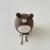 Lovely Baby Hat With Animal Ear Charm Strap Ties Hospital Caps Newborns Nursing Caps Bonnet For Warmth Autumn Winter kava
