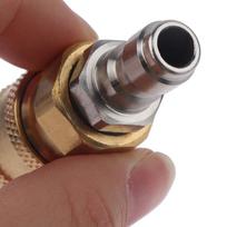 High Pressure Car Washing Machine Water Gun M14 1/4 Quick Connector Adapter gray