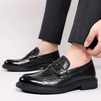 Vyriški batai vakarėliui Butai Juoda Auksinė Formalus verslas Oda Laisvalaikiai Batai Rankų darbo Vestuvės Vyriški Loaferiai Mokasinai Suknelė Batai Vyriški 6.5