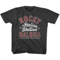 Rocky The Italian Stallion 18/20 juodi unisex marškinėliai L