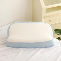 Skrebučio formos pagalvė, atminties pagalvė nesusmunka ir nedeformuojasi, namų nuimamas kaklo slankstelių pagalvės užpildas 35 * 55cm 850 grams, double pillowcase white
