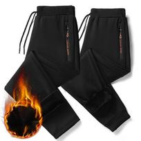 Winter Thick Warm Fleece Sweatpants Men Joggers Sportswear Casual Track Pants 5XL