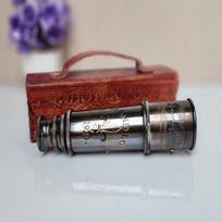 Pirate Spyglass Telescope with Barlow Handmade Marine Instrument Birthday Gift