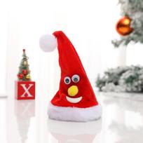 Christmas Decorations Electric Music Rocking Christmas Tree Christmas Hat Light Up Christmas Gift Items Adornment