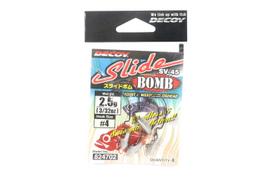 Masalo galvutė SV-45 Jig Head Slide Bomb Hook Dydis 4, 2,5 gramo (4702) gray