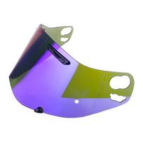 Adjustable High Visibility Motorbike Full Face Helmets Lens Visors Shield Suitable for Arai Cross3 Long Rides Profession 2 purple