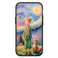 iPhone 16 15 Xiaomi Redmi Note 13 12 11 Pro Max X 9 14 XR Samsung Galaxy A16 S24 S23 Plus A06 14C Huawei OPPO Anime Mažasis princas telefono dėklas for Redmi Note 12S lubų spalva