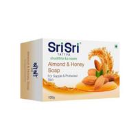 Sri Sri Tattva Almond Honey Soap,100g (4)