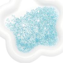 Fluorescent Dopamine Glass Beads Czech Transparent Core Seed Spacers 170 Pcs 17 2mm 900pcs white