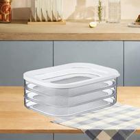 Mėsos laikymo indas šaldytuvo organizavimui 1 set white