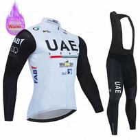 2023 JAE žiemos dviračių rinkinys lauko šiluminės vilnos dviratininkų apranga plento marškinėliai MTB džersis dviračio uniforma Roupa Ciclismo 5XL black