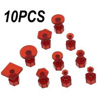 Daugiafunkcinės lipnios juostelės nailonas 10 vnt. Automobilio priedai red