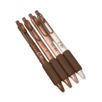 4Pcs Gel Pen ST 0.5mm Nib Coffee Pattern Press Signature Stationery Office Funny Ballpoint Pen Student Supplies kava