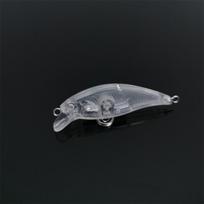 Micro-Minnow 3.1g/4.6cm Drebulys Skęstantis Tuščias Vobleris - Savarankiškai Dažomas Žuvies Masalas R-8481 skaidri