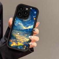 Telefono dėklas, skirtas iPhone 16 13 11 Pro Max iPhone 11 13 16 Samsung S24 Ultra Samsung A54 Redmi note 12 11 Infinix Case Samsung A52 juoda