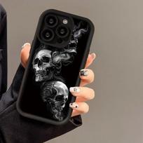 Telefono dėklas, skirtas iPhone 16 13 11 Pro Max iPhone 11 13 16 Samsung S24 Ultra Samsung A54 Redmi note 12 11 Infinix Case iPhone 7&8 juoda