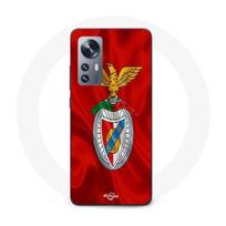 Coque Maniacase pour Xiaomi 12 5G slb benfica fond rouge raudona