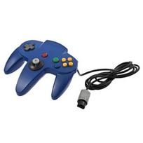 Manette de Jeu filaire N64 pour Nintendo DS Bleu mėlyna