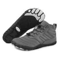 Žieminiai Batai Vyrams Moterims Sniego Basakojai Lauko Neslystantys Šilti Kailiniai Sportbačiai Ankle Boots Waterproof Kalnų Žygio Batai 36 gray