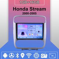 Automobilinis radijas Android Auto Carplay Honda Stream 2000-2005 m. Multimedijos grotuvas Pagrindinis įrenginys Stereo GPS navigacija BT WIFI 1+16GB 1+16GB,A
