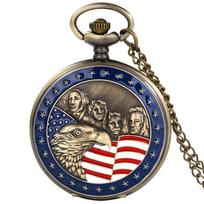 New Drip Quartz Pocket Watch beige