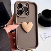 For OPPO Realme 13 4G Case Realme 13 4G 3d Love Heart Phone Case Full Package Matte Anti Drop Soft Protective Cover For Realme 13 4G kava