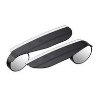 1 Pair Car Rearview Blind Spot Mirror Rain Eyebrows Adjustable Design Universal