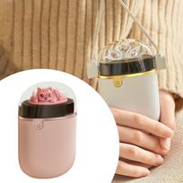 Hand Warmer Intelligent Winter Gifts Neck for Outdoor Hunting Fishing rožinė
