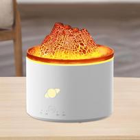 Flame Aroma Diffuser 230ml Auto Shut Off Quiet Personal Desktop Humidifier Small Air Humidifier for Indoor Room Office Desk Gift balta